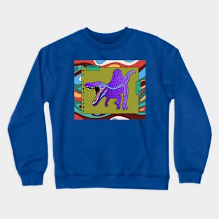 ColorfulDinosaur KidsDinos Crewneck Sweatshirt